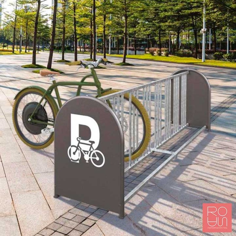 Aparcabicicletes de 16 places